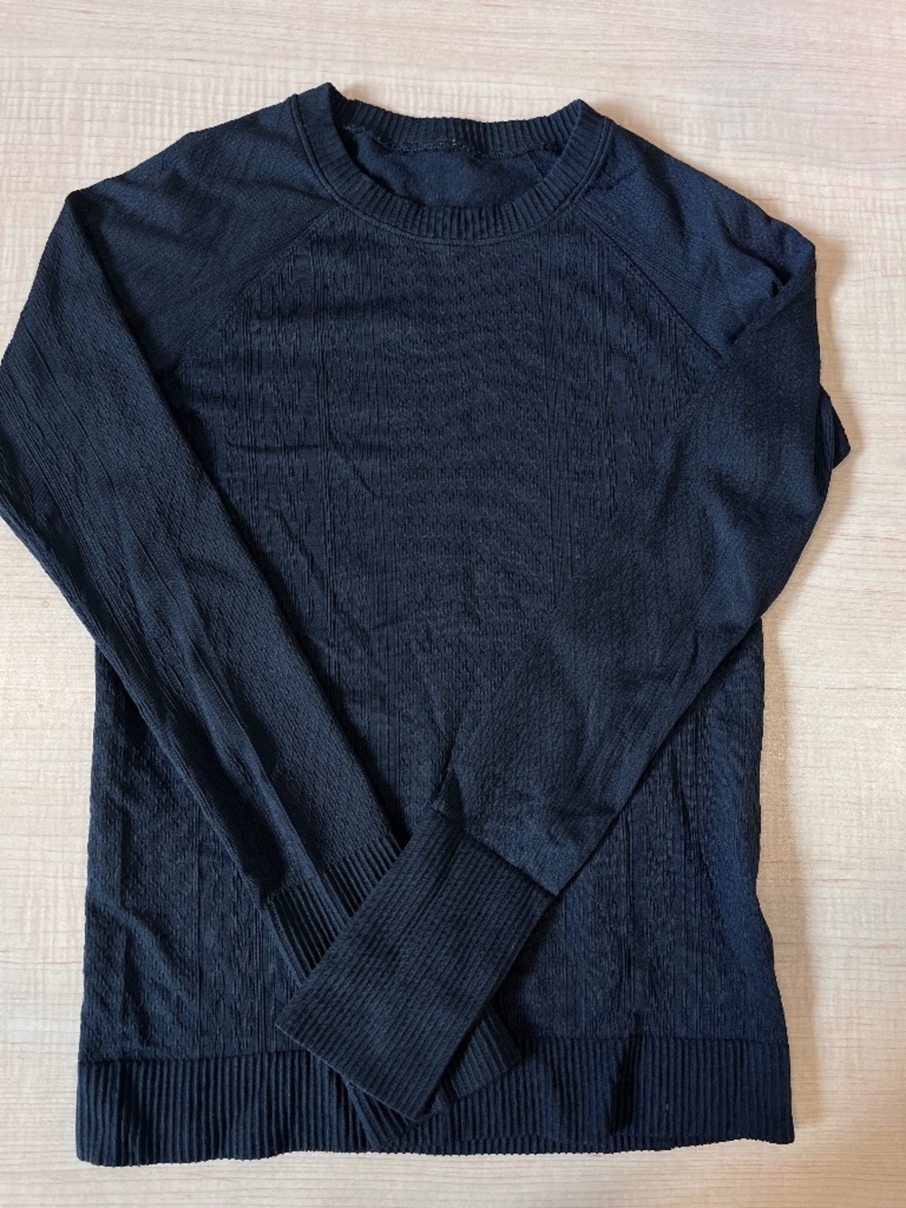 lululemon rest less pullover ribbed black